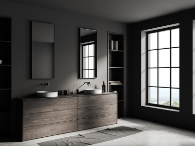 Double-Sink Bathroom Vanity