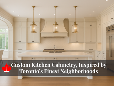 Toronto-inspired custom kitchen cabinetry design